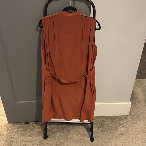 AllSaints Burnt Orange Dress - Picture 2 of 4